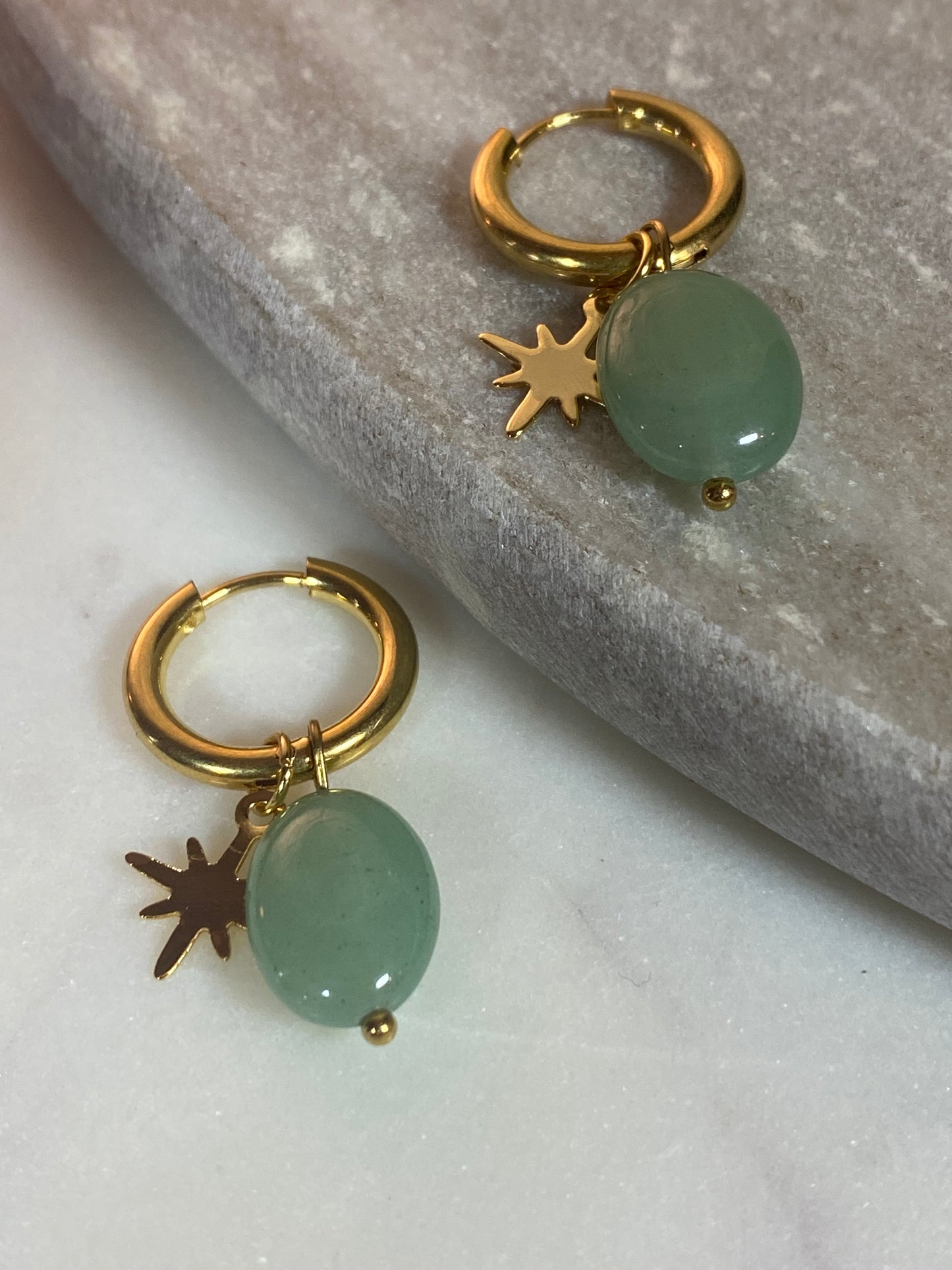 Boucles d’oreilles Amazonite