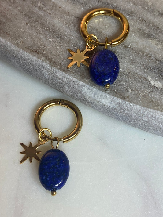 Boucles d’oreilles Lapis Lazuli