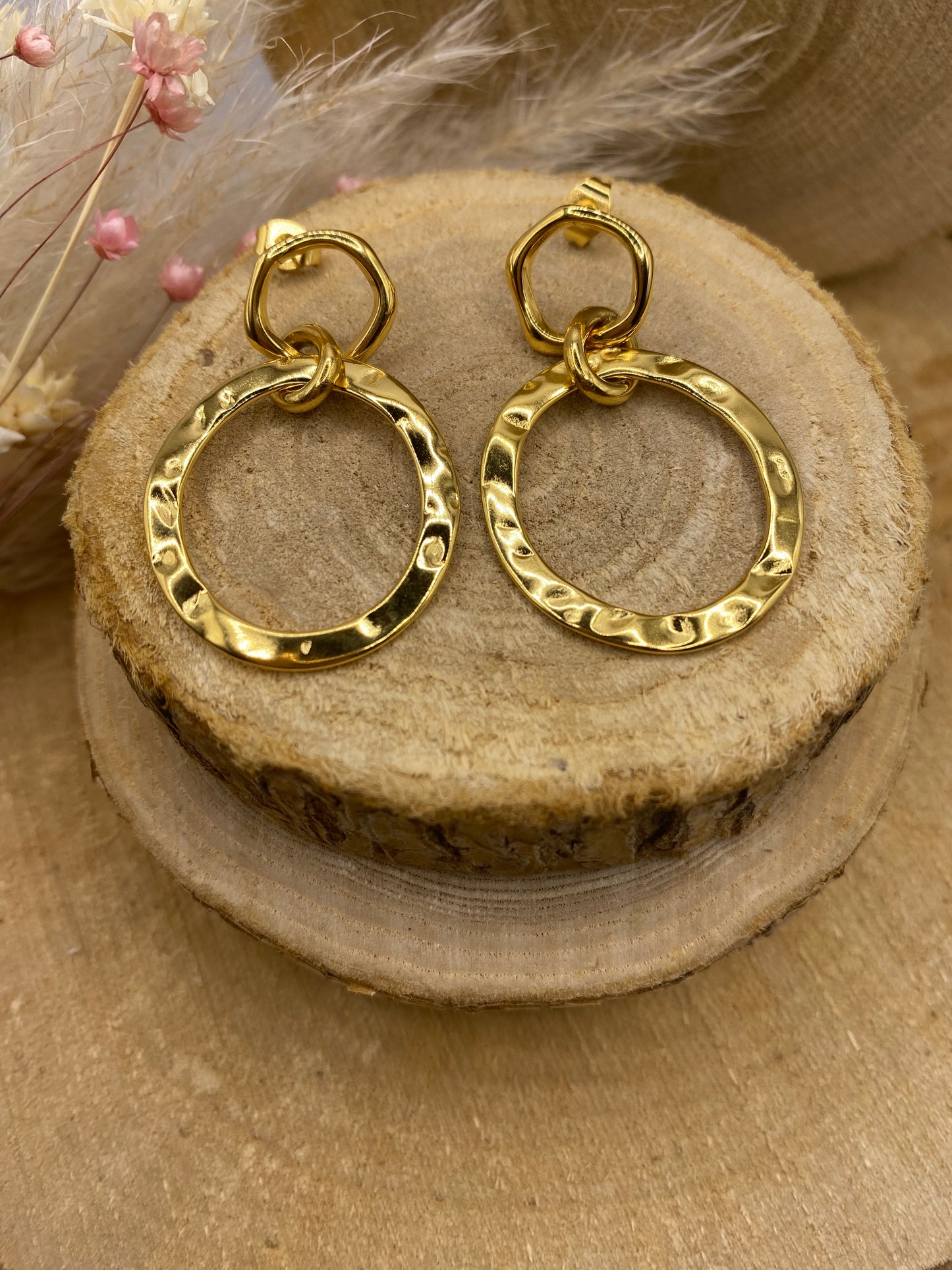 Boucles d'oreilles Maca