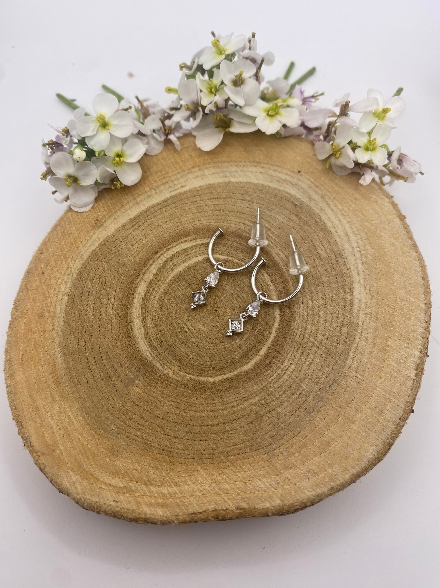 Boucles d'oreilles Abi Argent 925